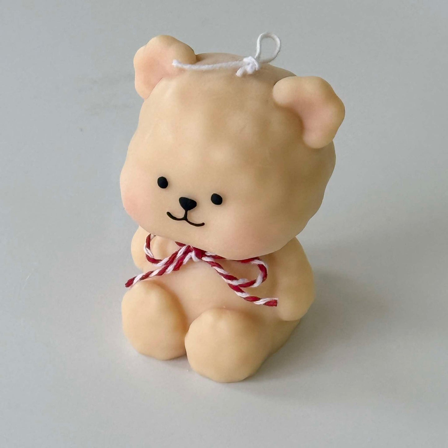 Handmade Scented Sitting Bbogom Bear Pillar Candle