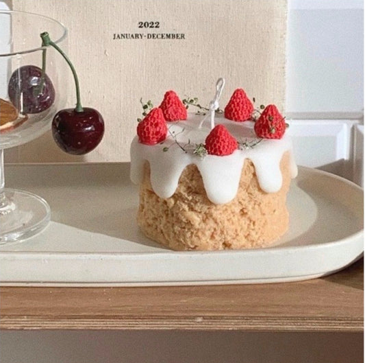 Round Cake Candle Mold