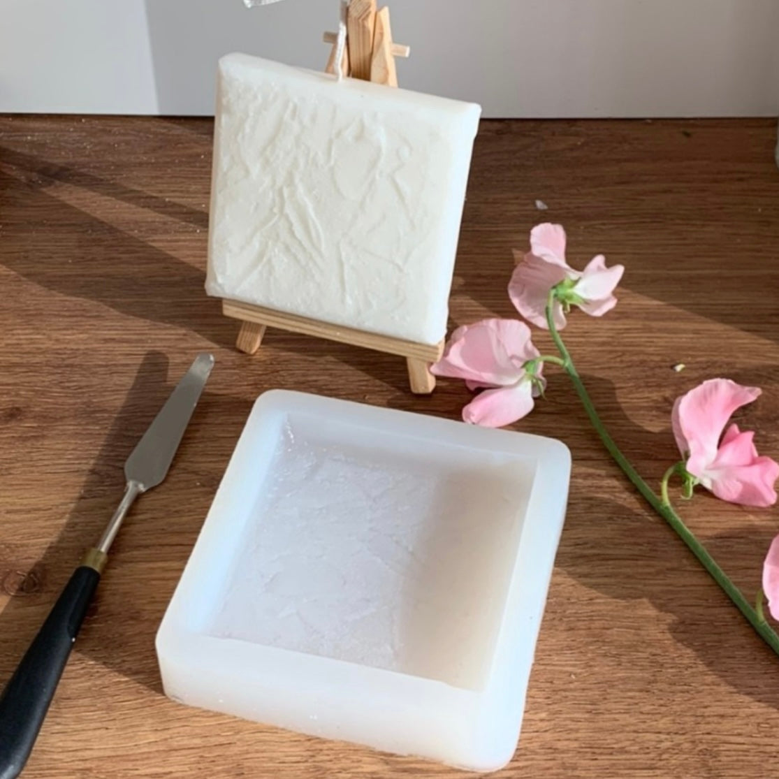 Smooth / Cream Canva Candle Mold