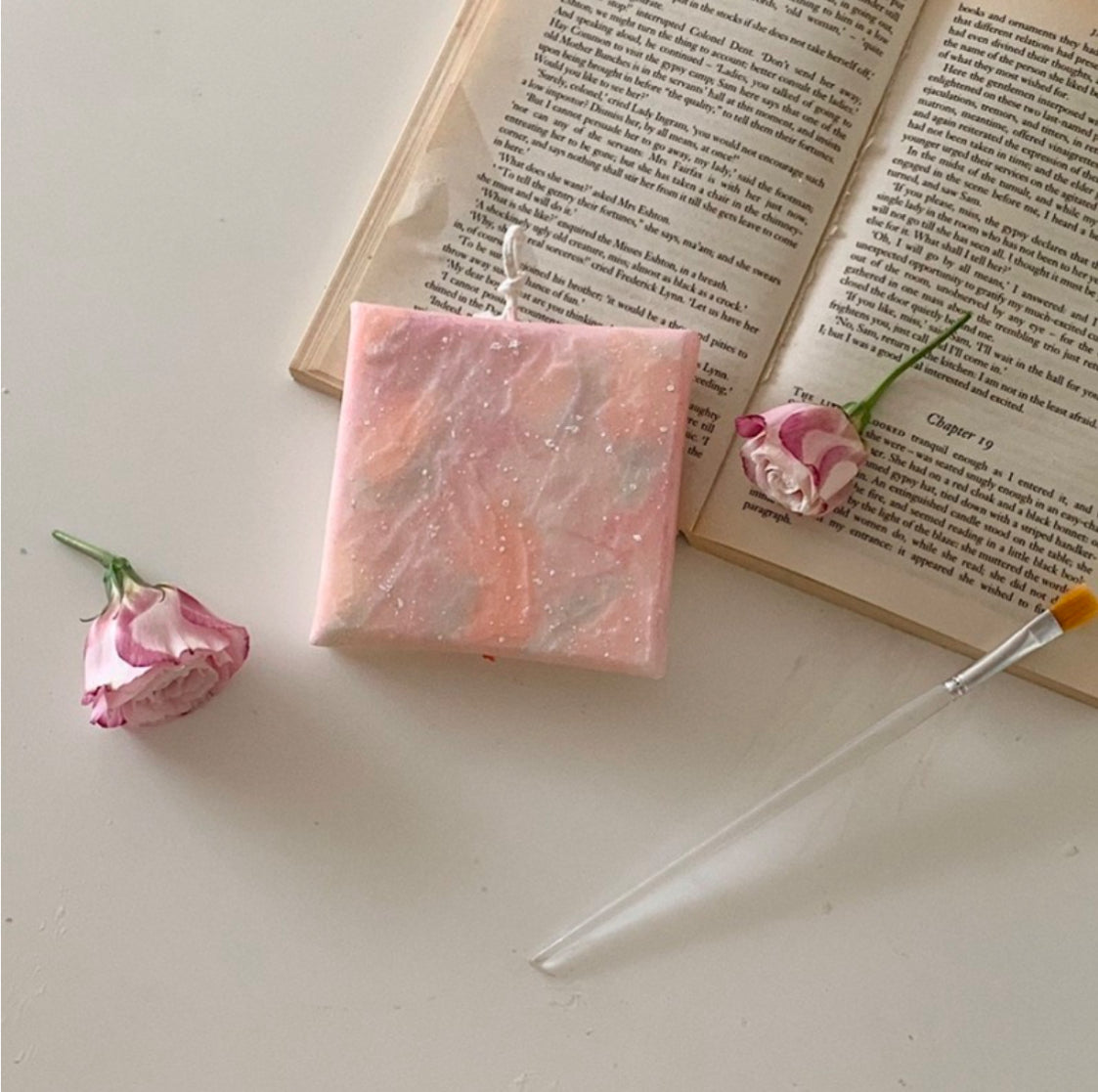 Smooth / Cream Canva Candle Mold