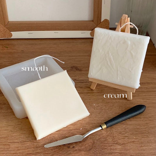 Smooth / Cream Canva Candle Mold