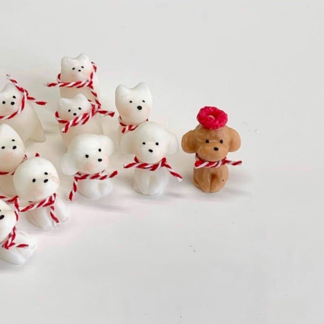 3in1 Dog Decoration Candle Mold