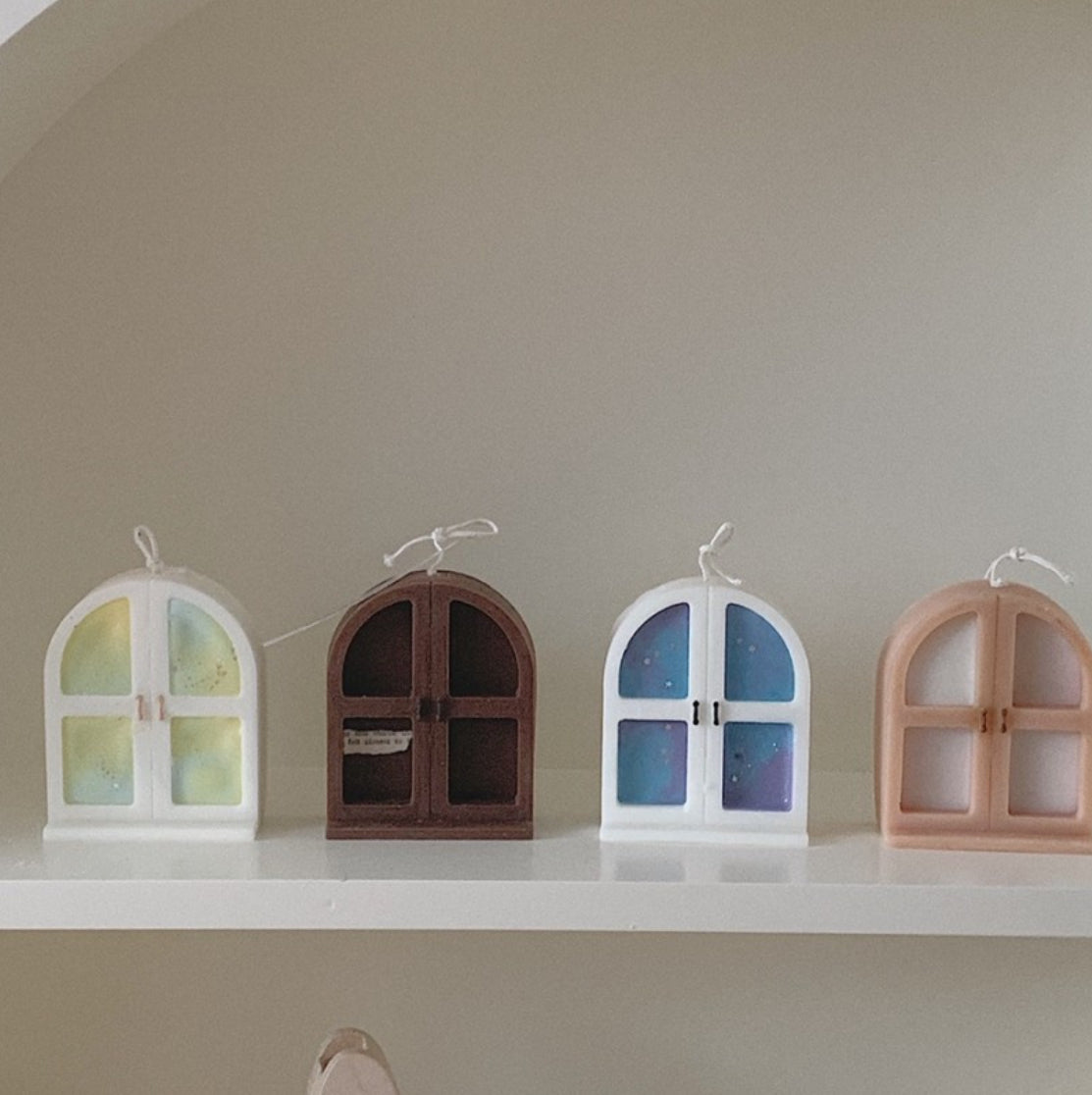 Arch Window Candle Mold