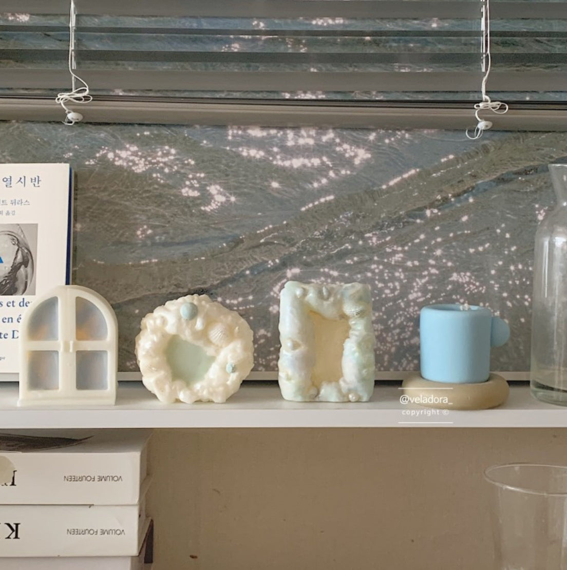 Square/Round Foam Candle Mold