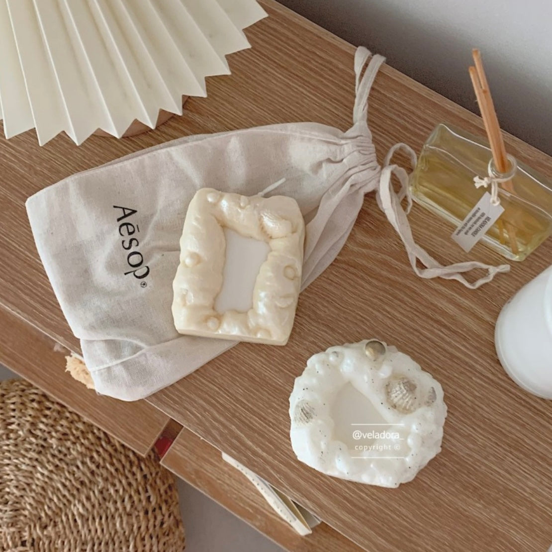 Square/Round Foam Candle Mold