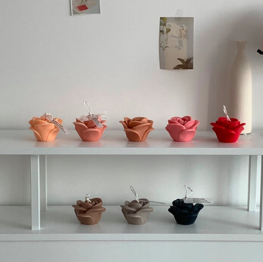 Large/Medium Rose Candle Mold