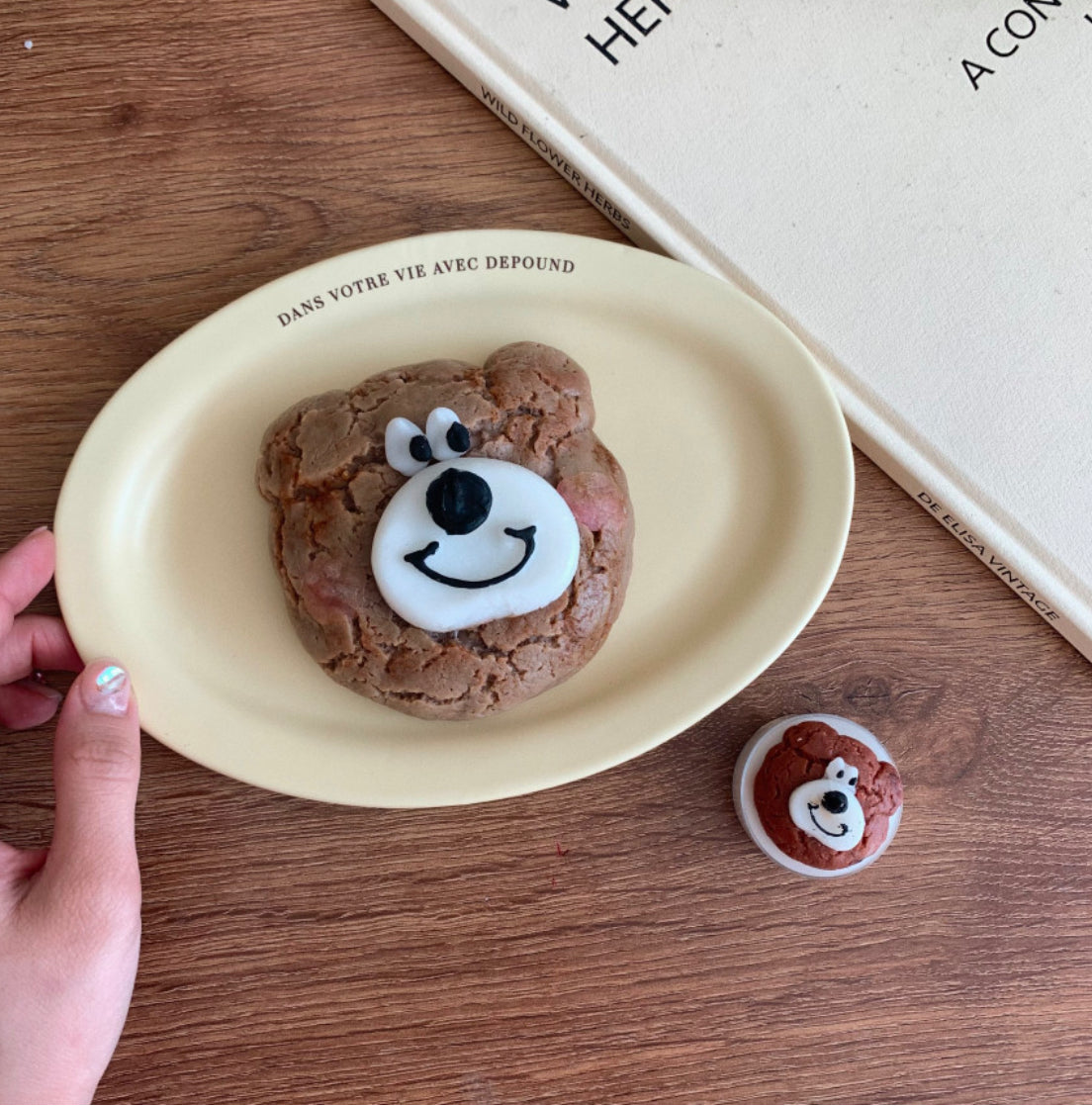 Large/Medium/Mini Bear Cookie Candle Mold