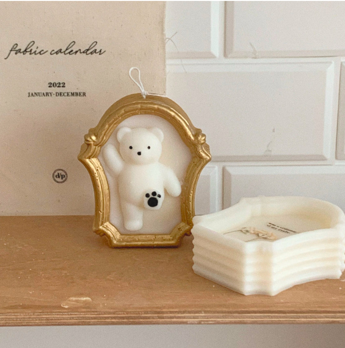 Antique Mirror Candle Mold