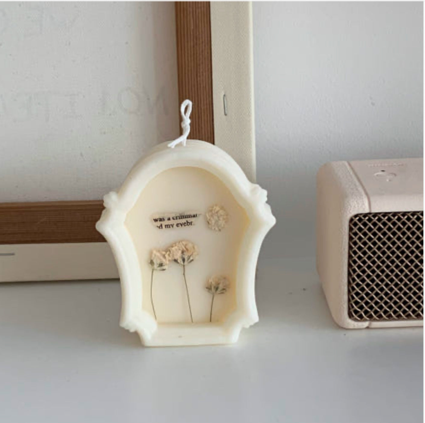 Antique Mirror Candle Mold