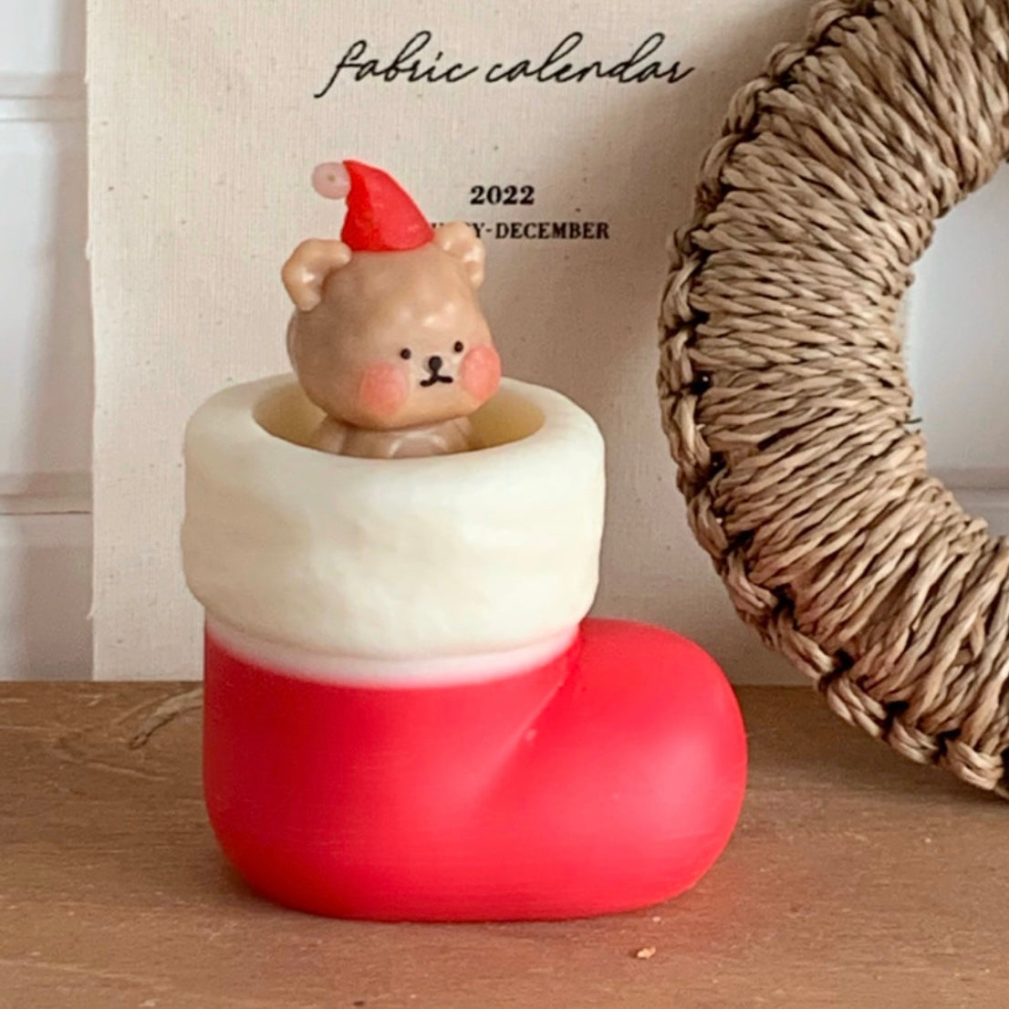 Santa Tealight Candle Holder Mold