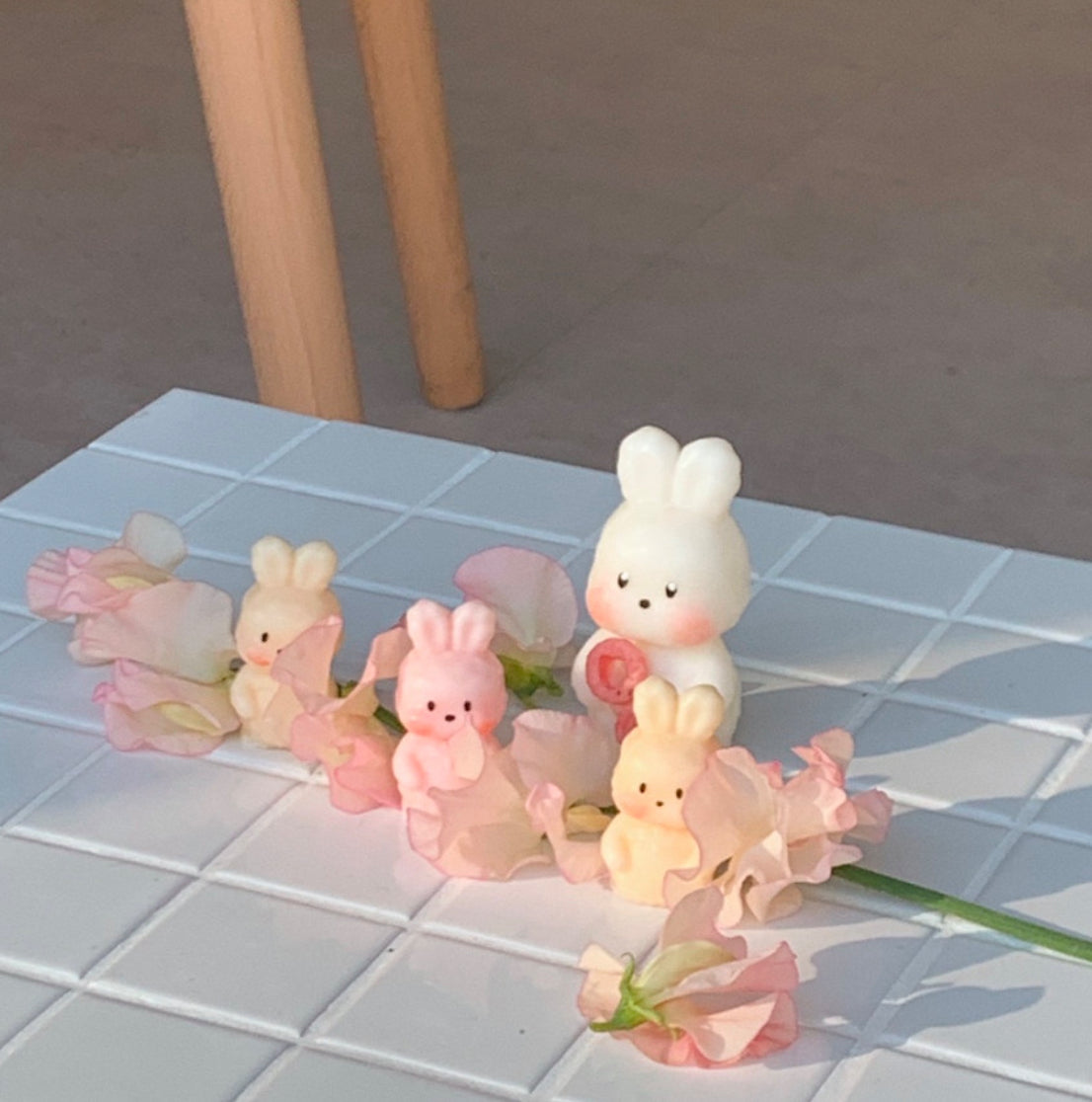 Large/Mini Bbogom Bunny Candle Mold