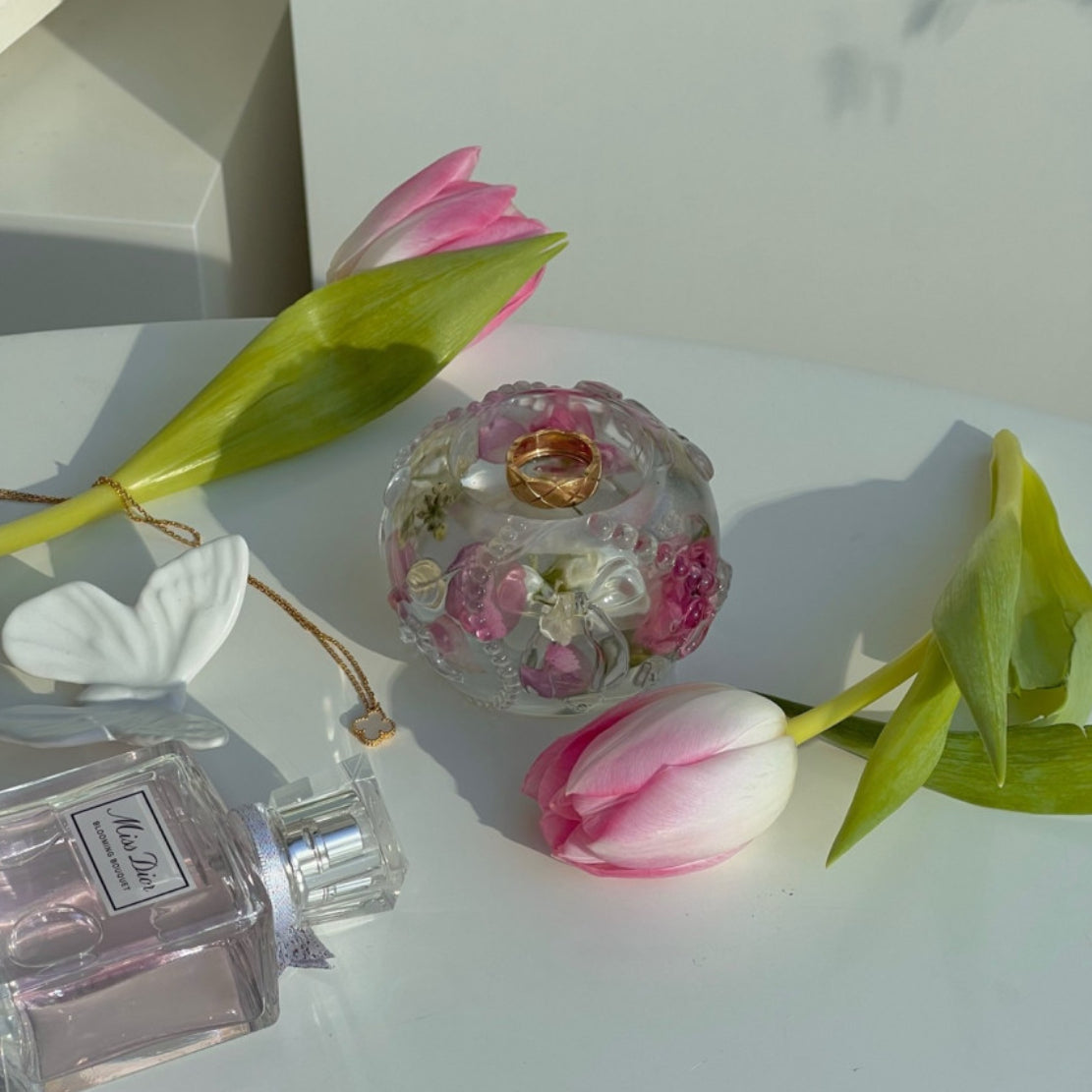 Lovely Pearl Bowl Resin Mold