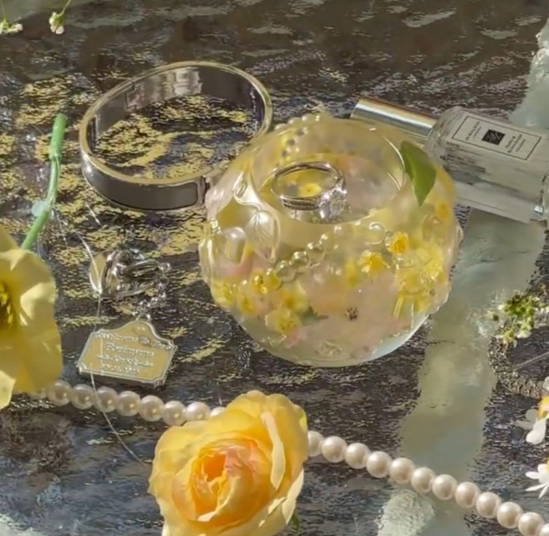 Lovely Pearl Bowl Resin Mold