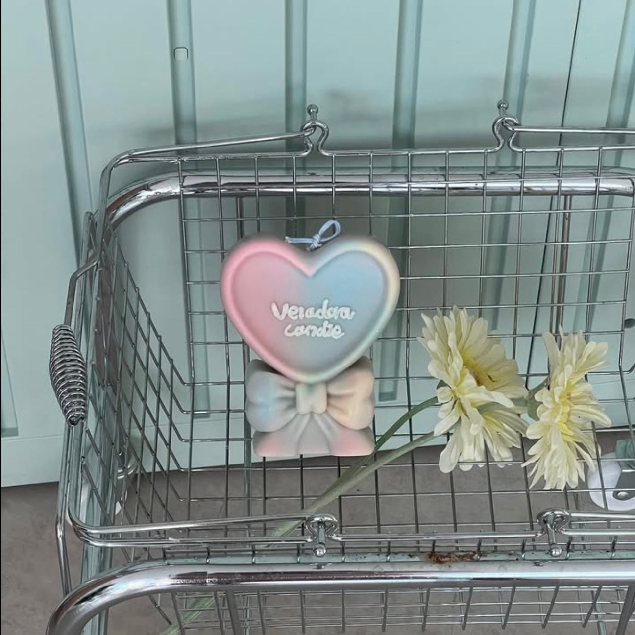 Heart Ribbon Candle/Resin Mold