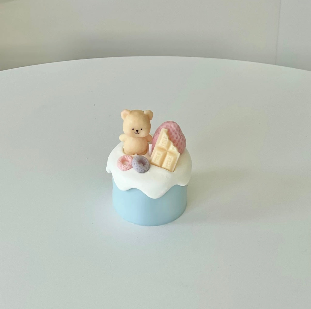 Handmade Scented Mini Bear Cake Candle