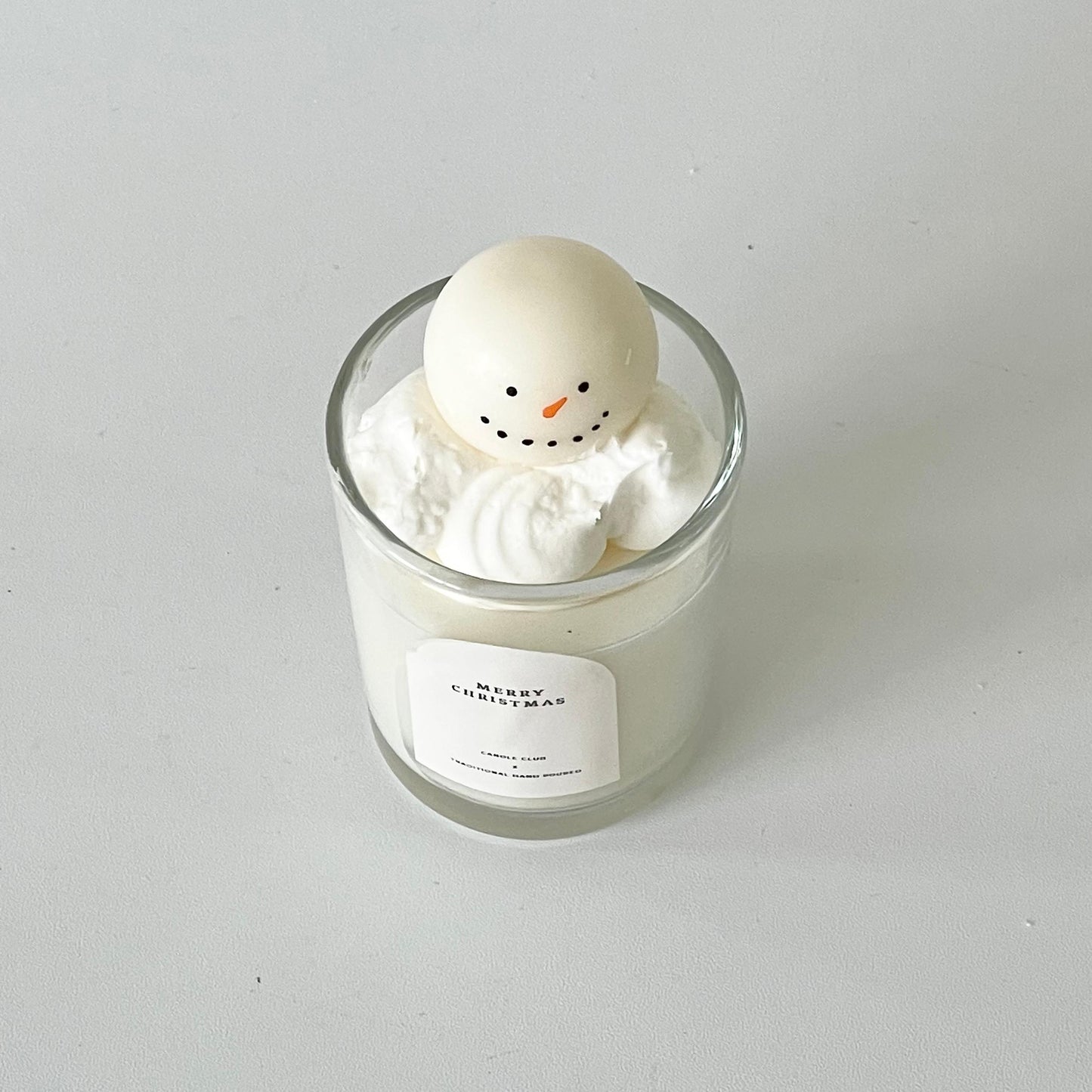 Handmade Scented Snowman Santa Rudolph Container Candle