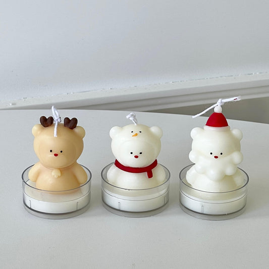 Handmade Scented HOHOHO Candle Set