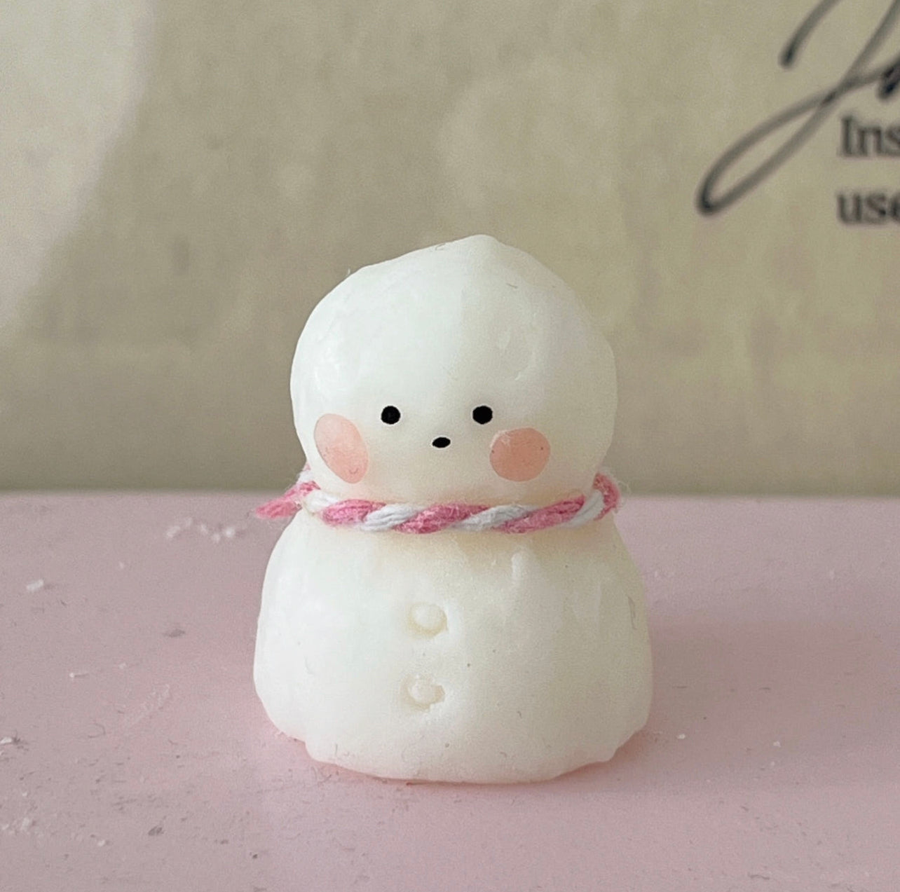 Christmas Mini Snowman Candle Mold