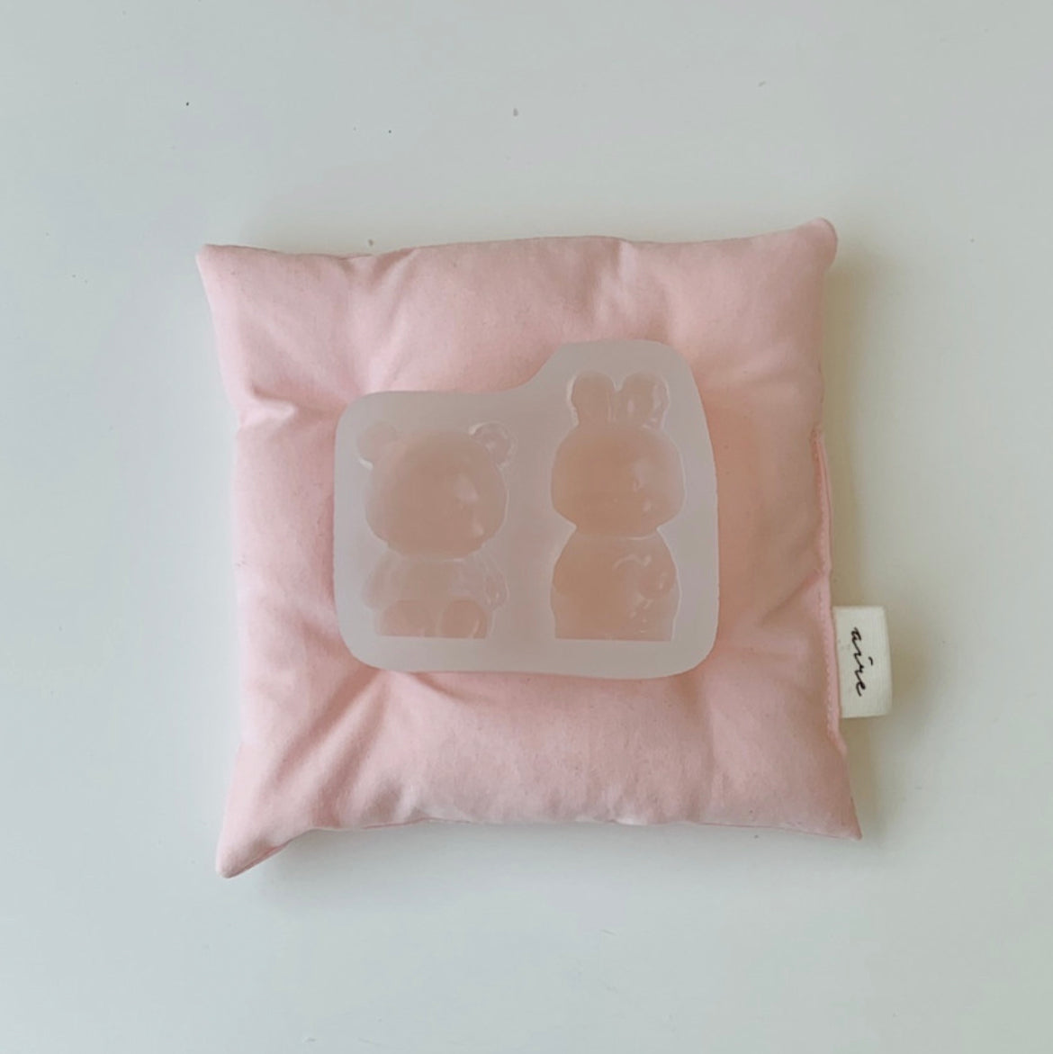 2in1 Bbogom Bear / Bunny 2D Candle Aroma Stone Mold