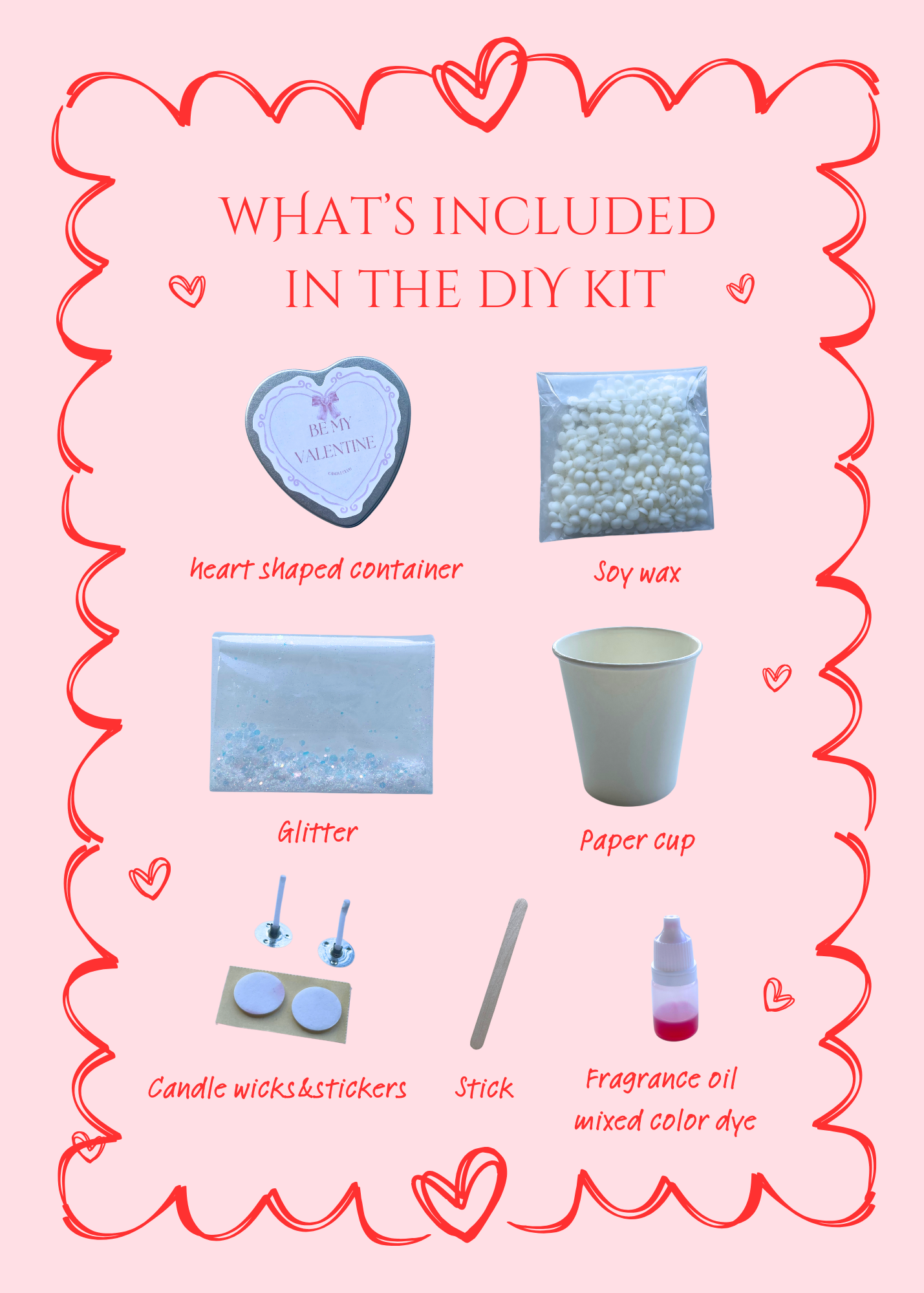 Candle Club Valentine's Day Candle DIY Kit