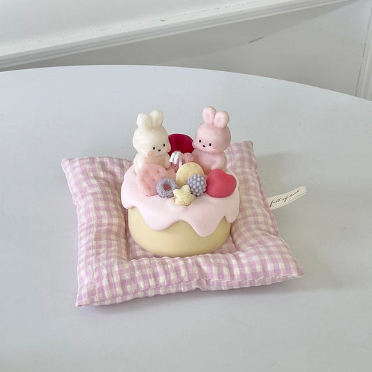 Handmade Scented Candle 3inch Cake Candle