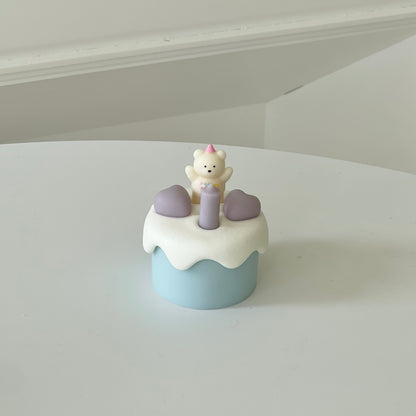 Handmade Scented Birthday Mini Cake Candle